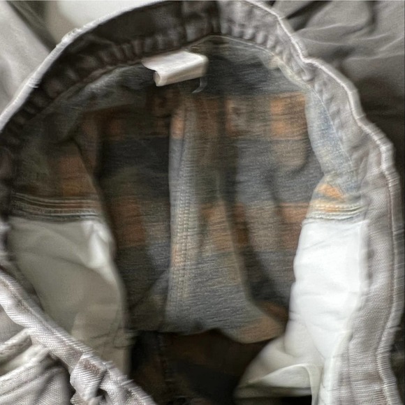 SOLD VTG Carhartt Flannel Lined USA Pants 34X32 - Picture 7 of 7